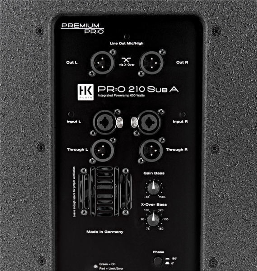 HK Audio PR:O 210 SUB A