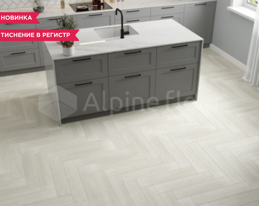 Каменно-полимерная плитка PARQUET LIGHT ECO 13-6
