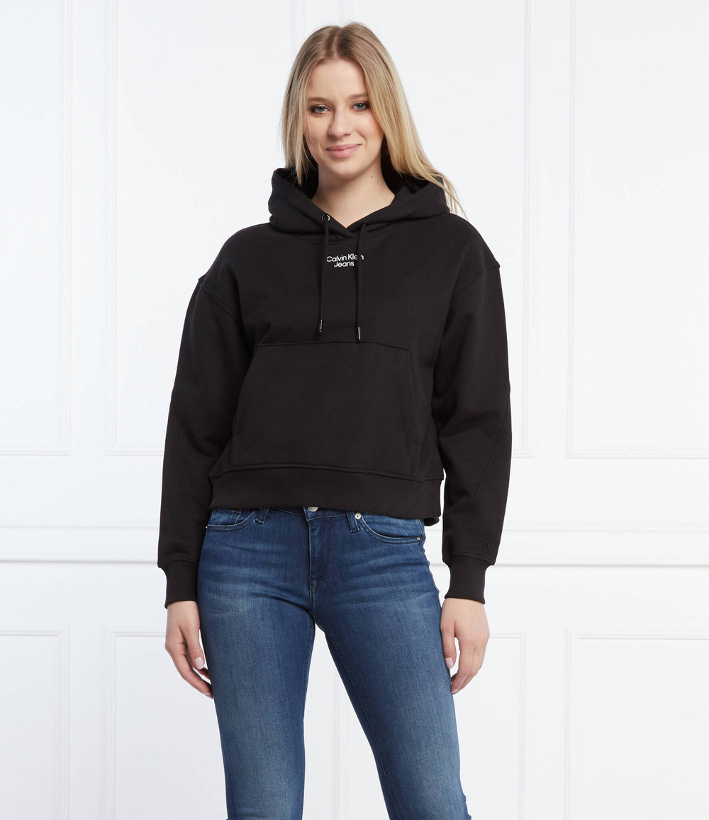 Худи CALVIN KLEIN JEANS - черный(J20J218048)