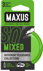 Презервативы набор MAXUS Mixed №3 ж/к
