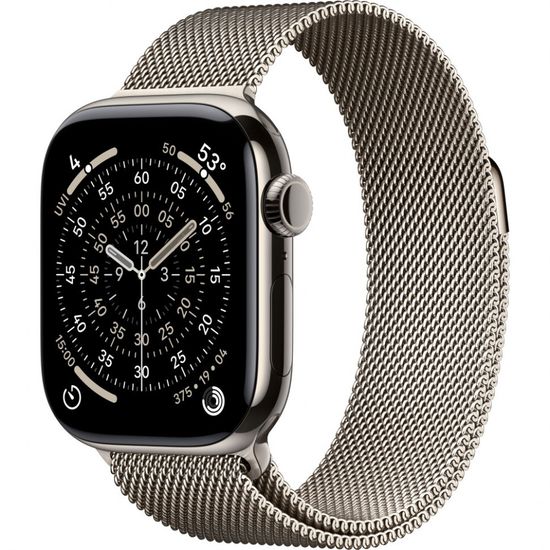 Умные часы Apple Watch Series 11 42 мм Titanium Milanese Loop