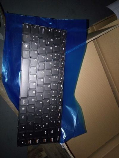 Клавиатура для ноутбука Lenovo U300 английская, черная (25200254), оригинал
