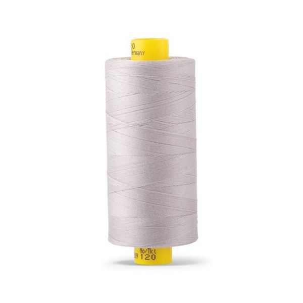 Нитка Gutermann Mara 120 (1000 метров), 1 кат., универсальная | 038 св.серый