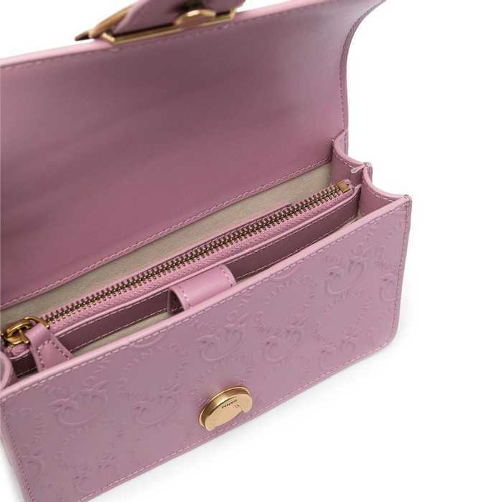 MINI LOVE BAG ICON NEW MONOGRAM - pink