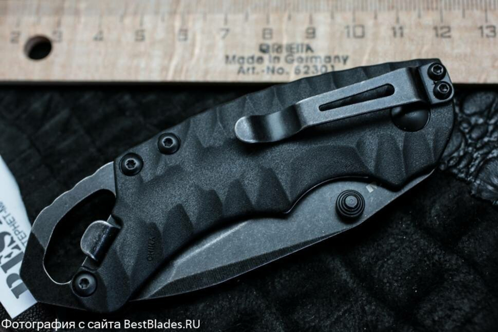 K8750TBLKBW Shuffle II - нож склад., рук-ть текстолит, танто клинок 8Cr13MOV