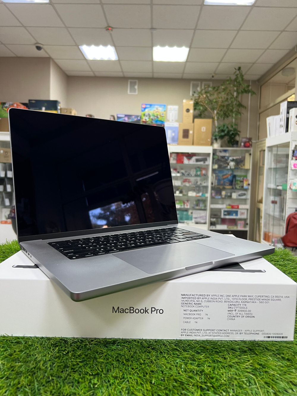 Б/у MacBook Pro 2021 16” M1 Pro 16/512Gb 749 циклов
