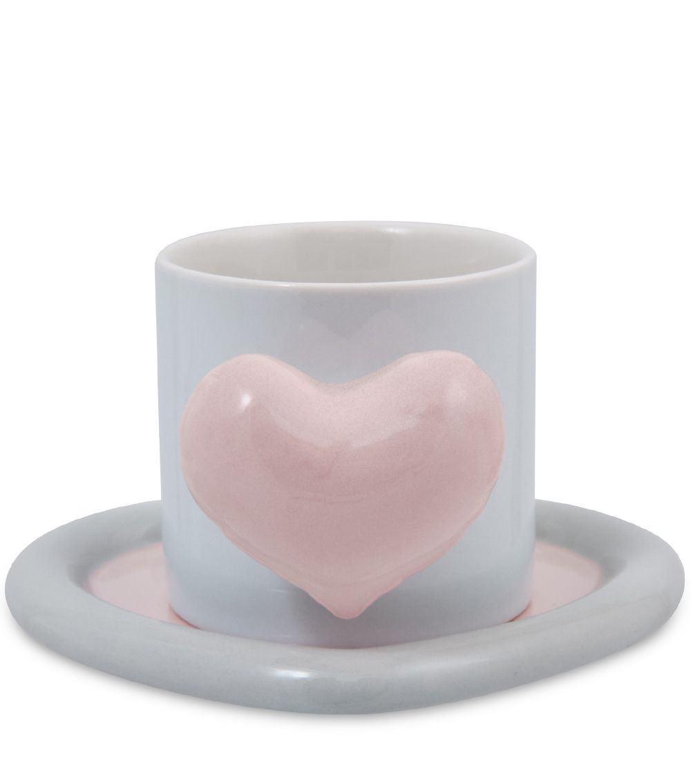 GAEM Art MUG-416/3 Чайная пара «Сердце»
