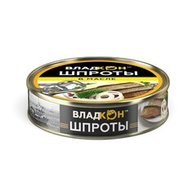 Шпроты в масле из салаки «Владкон», 160 грамм