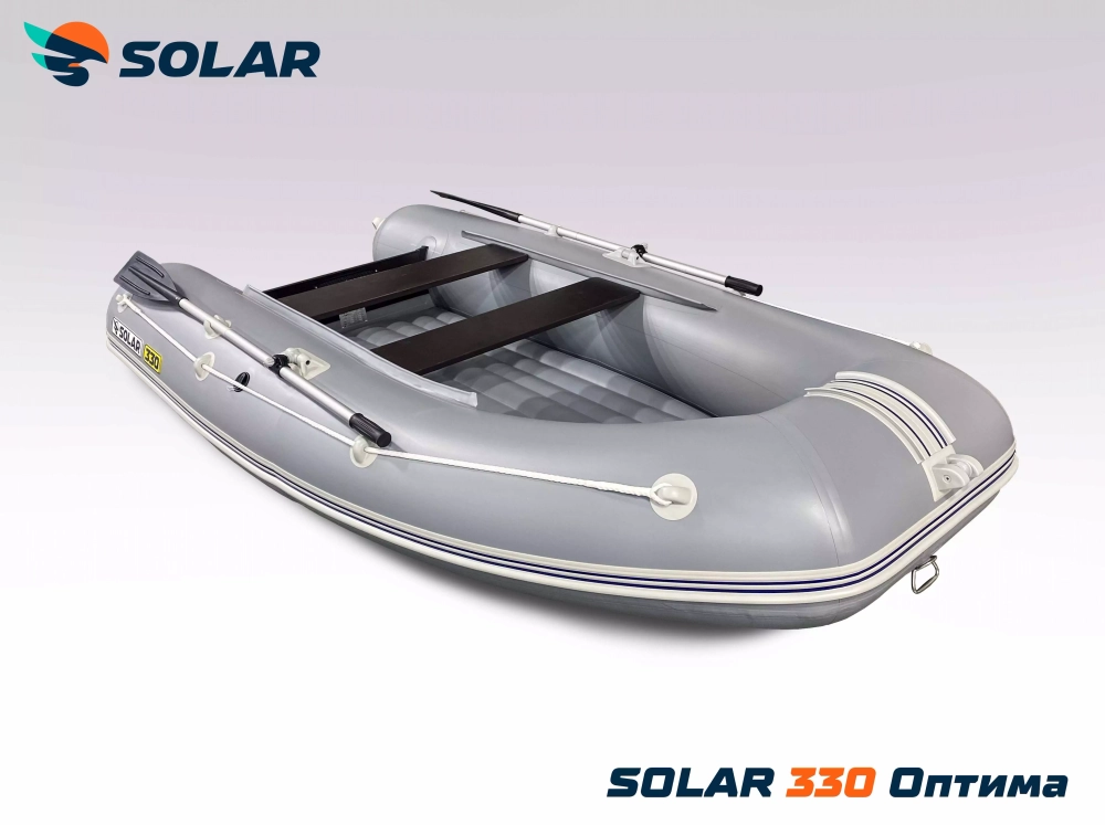 Лодка надувная моторная solar-330 к (оптима)