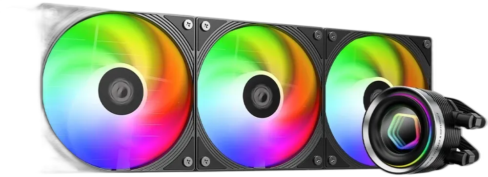 Жидкостное охлаждение ID-COOLING FX360 INF ARGB Black