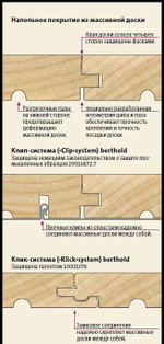 Доска массивная Berthold Дуб европейский натур ширина 120мм.