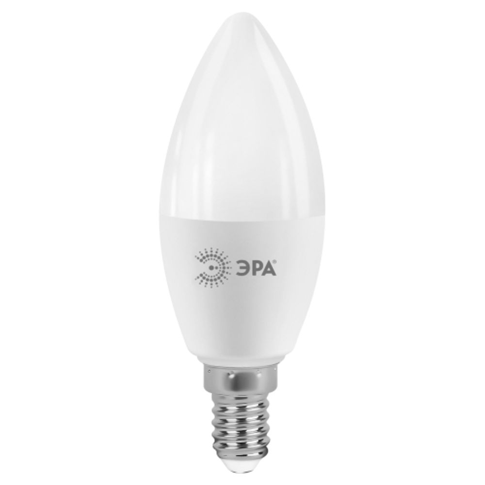 Лампа светодиодная ЭРА STD LED B35-11W-860-E14 11Вт свеча холодный дневной свет Е14 | Лампы cветодиодные Свеча (B/C)