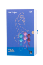 Набор из 3 двойных вагинальных шариков Satisfyer V Balls (Цвет: разноцветный)