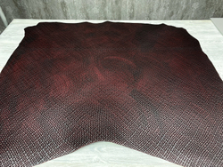 Тречиа Олд цв. Бордовый / Treccia Old Bordo, толщ. 3,0+ мм, ременная кожа