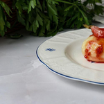 Тарелка десертная 21 см,коллекция "Blue Flower" P.L. Proff Cuisine