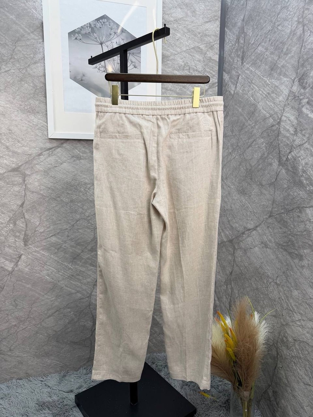 Льняной костюм Brunello Cucinelli