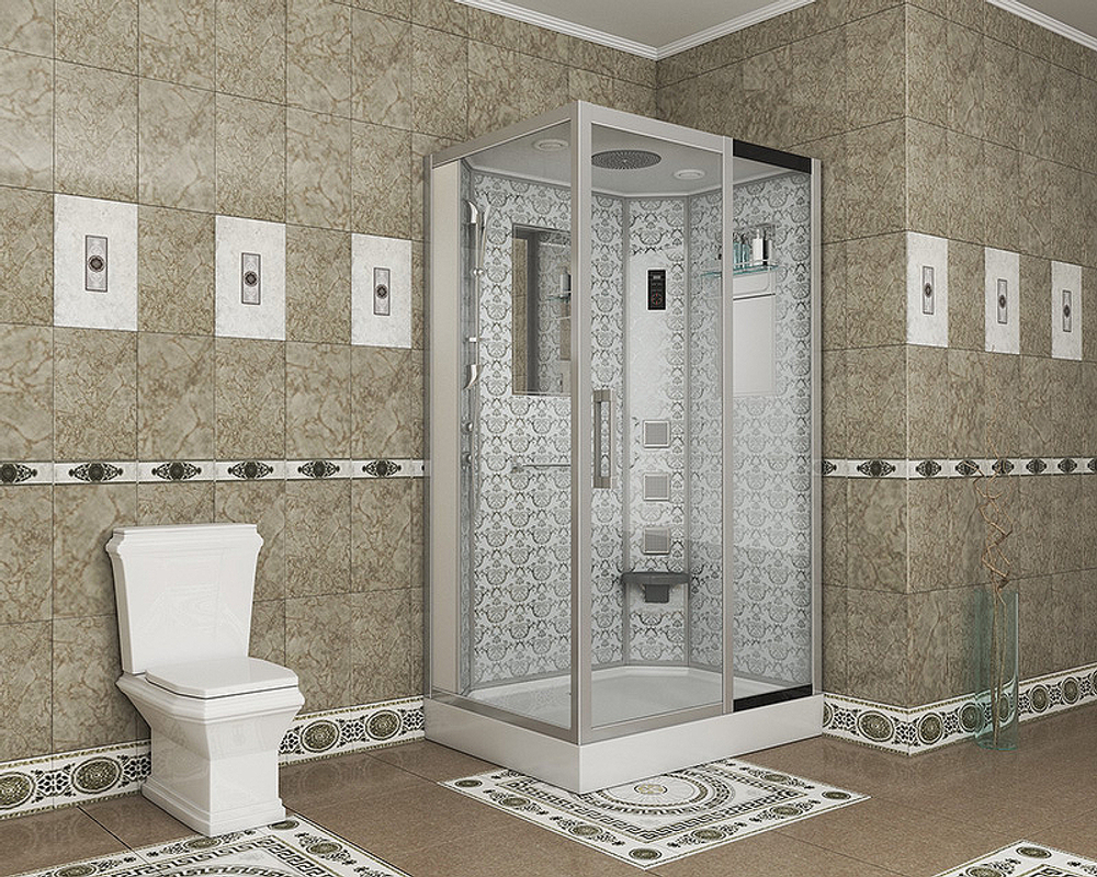 Душевая кабина Niagara Luxe 120x90 NG-7711WR с гидромассажем