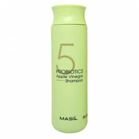 Masil Shampoo 5 Probiotics Apple Vinegar Шампунь с 5 видами пробиотиков и яблочным уксусом, 300 мл