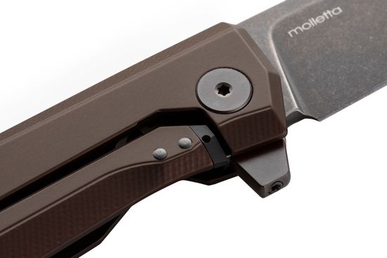 Складной нож Lion Steel "Myto" L/MT01A EB c клинком из стали Böhler M390 Microclean®, рукоять алюминий