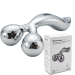 3D Ручной лифтинг массажер для лица, шеи и тела 3д MASSAGER (Silver) ZL-206