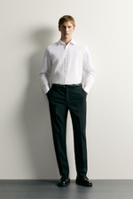 РУБАШКА С РЕЛЬЕФНОЙ ТЕКСТУРОЙ EASY CARE — ZARA