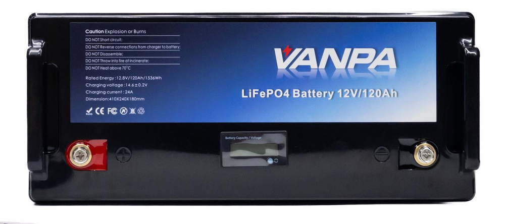 Аккумулятор Lifepo4 VANPALIFE 12V 120Ah (12V 120A)