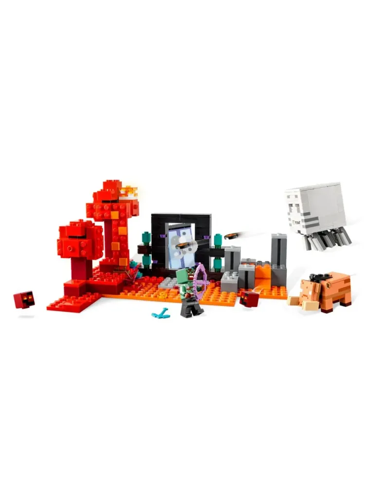 Конструктор Minecraft 21255 Засада у Нижнего портала