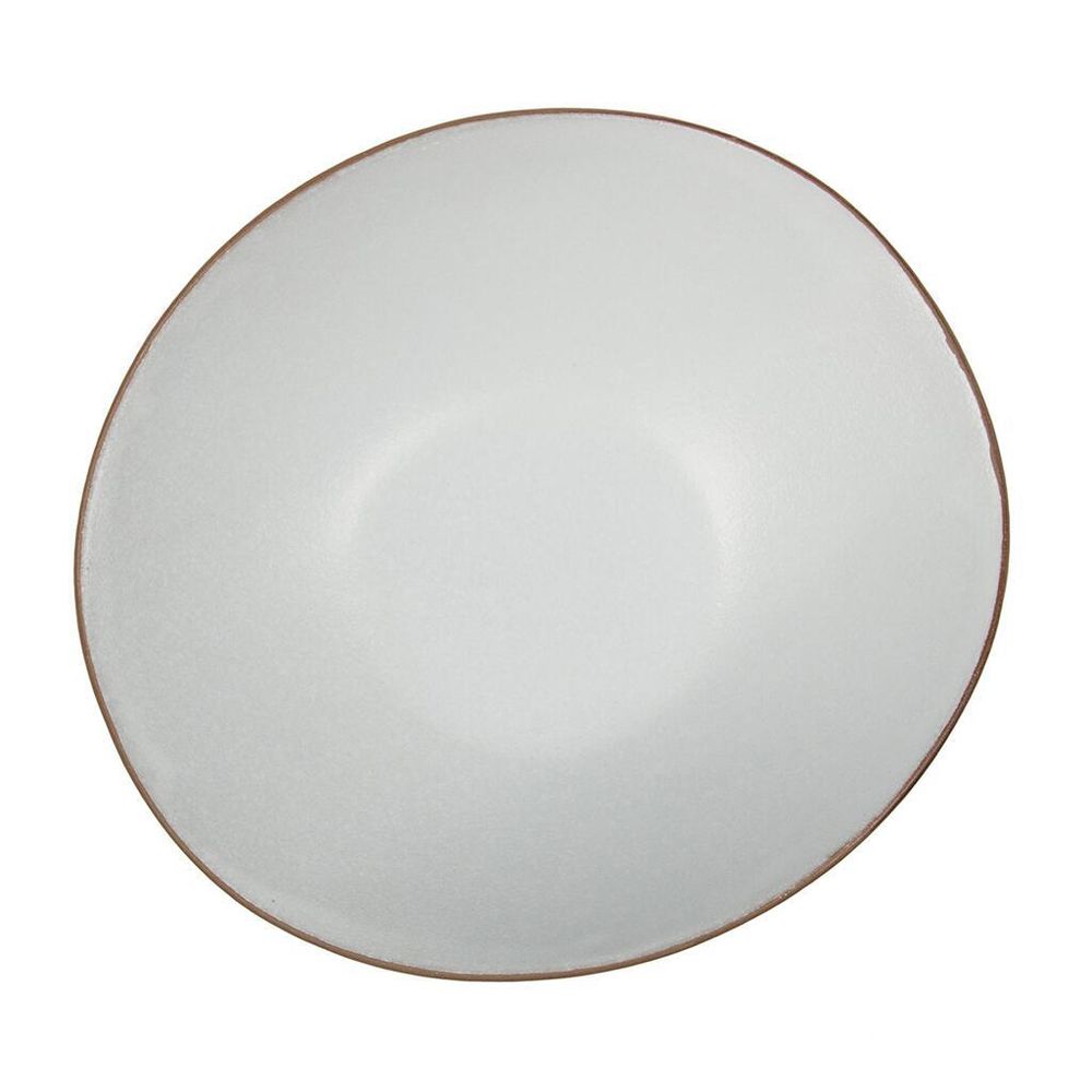 Салатник 600 мл 20,9*18,7 cм h6,5 cм White Matt New Brown Taiga P.L. [3]