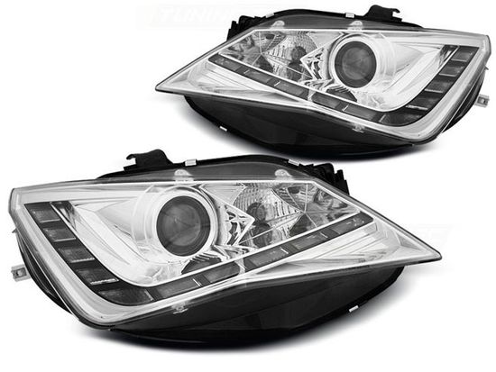 Передние фары для Seat Ibiza 6J (12-...) Chrome