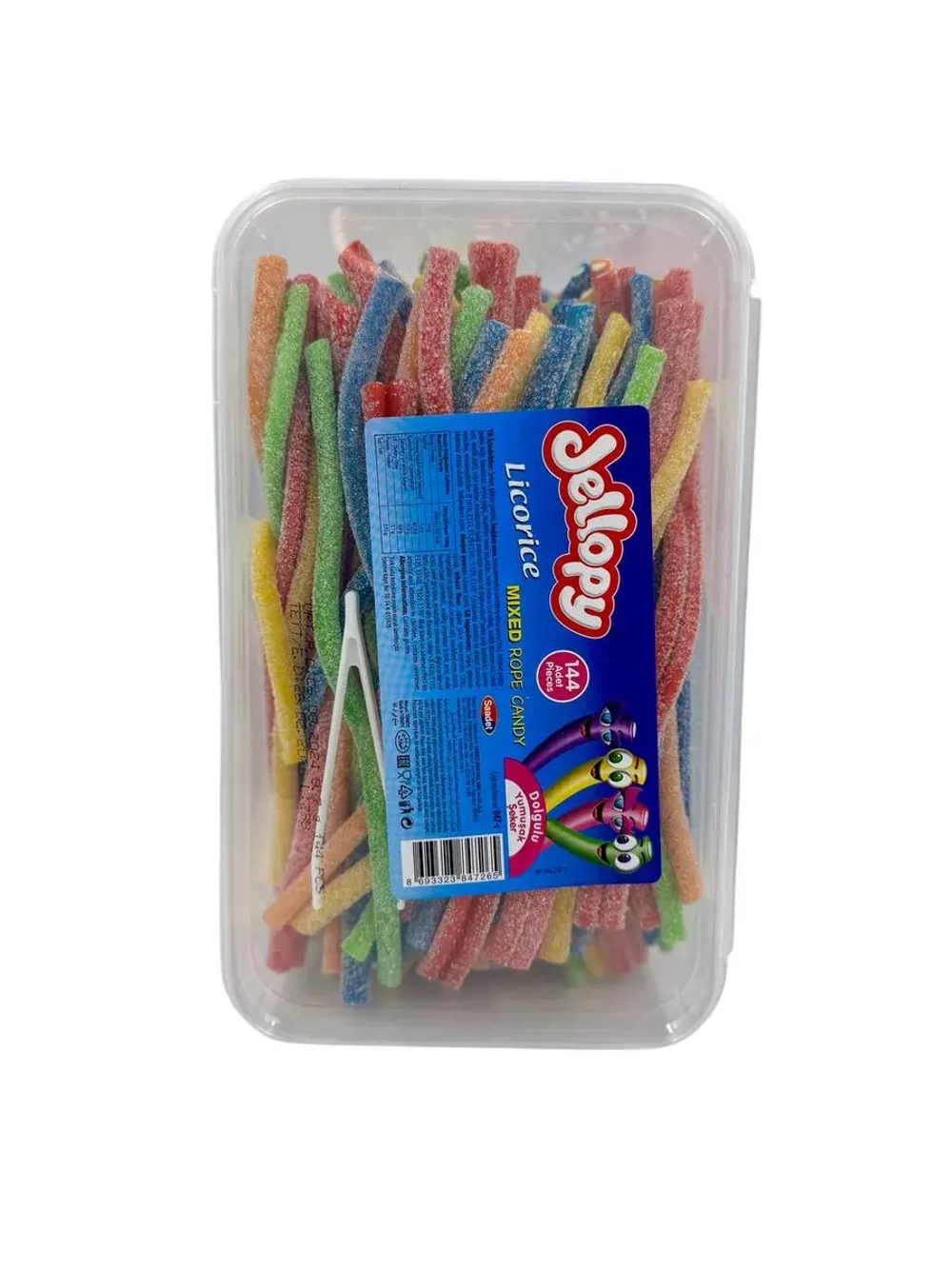 Кислый жевательный мармелад Jellopy , ассорти