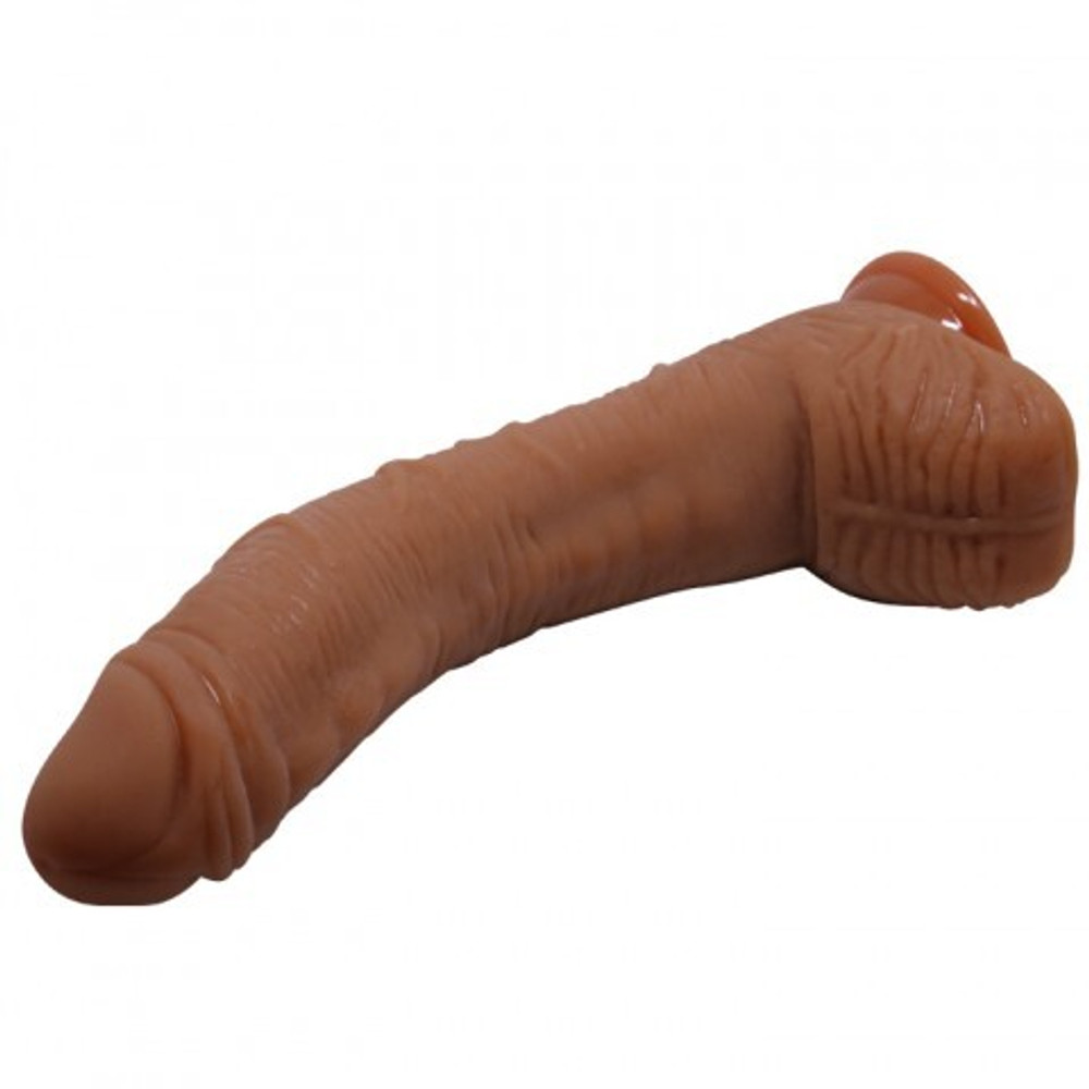 Фаллоимитатор на присоске Beautiful Alex Dildo (28,2×5 см) тёмный