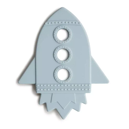 Силиконовый прорезыватель Mushie - Rocket Cloud