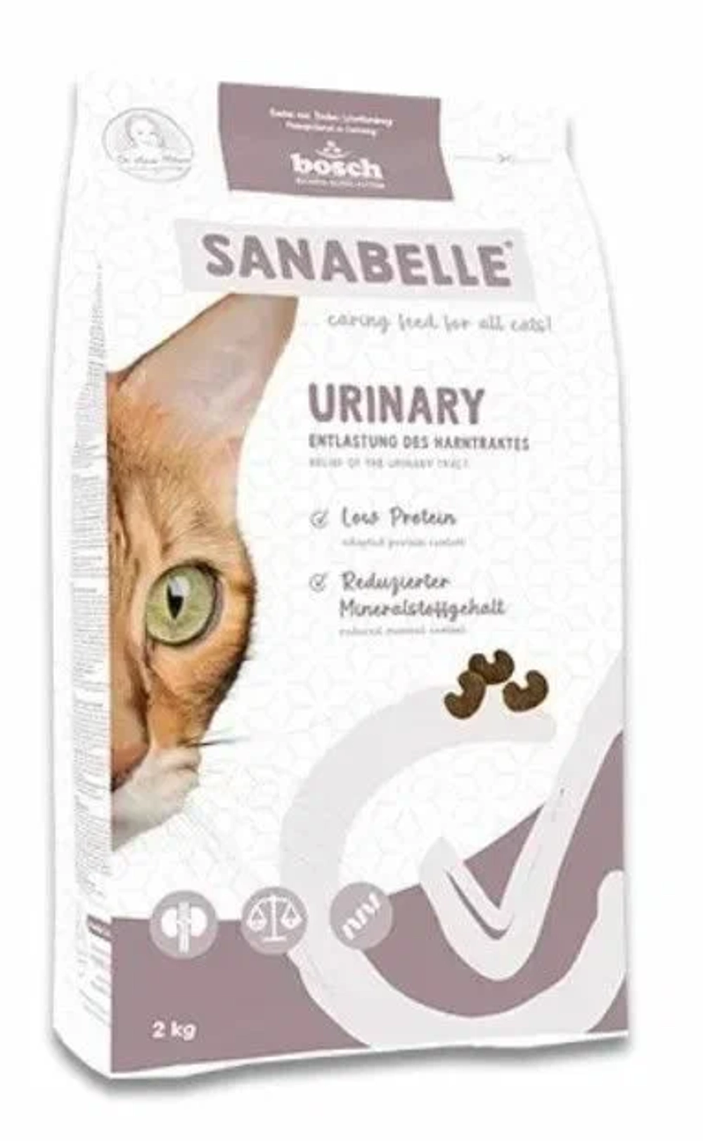 Корм Bosch Sanabelle Adult Urinary(Бош Санабель Уринари) для кошек, 2 кг
