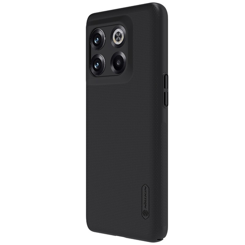 Жесткий чехол накладка черного цвета от Nillkin для смартфон OnePlus ACE Pro и 10T 5G, серия Super Frosted Shield
