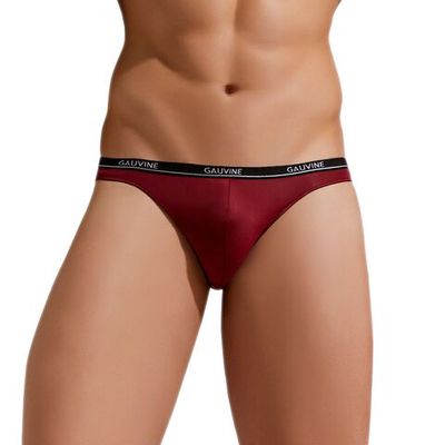 Трусы-слипы с низкой посадкой Second Skin Brief (Размер: L) (Цвет: бордовый)