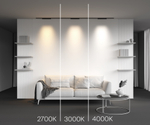 Магнитный трековый светильник Maytoni Points TR193-1-15W2.7K-M-B