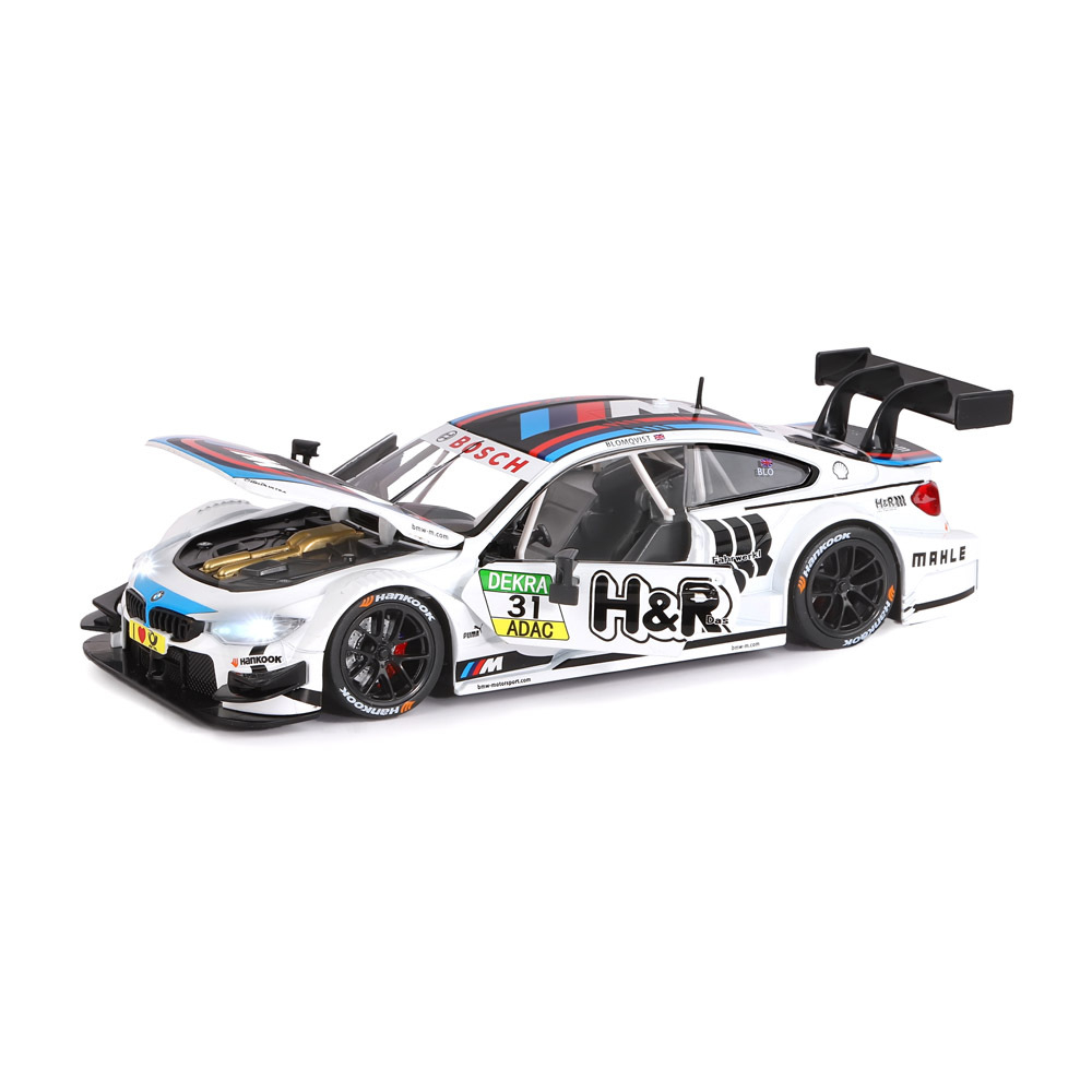 Модель 1:24, BMW M4, открываются передние двери и капот. свет, звук