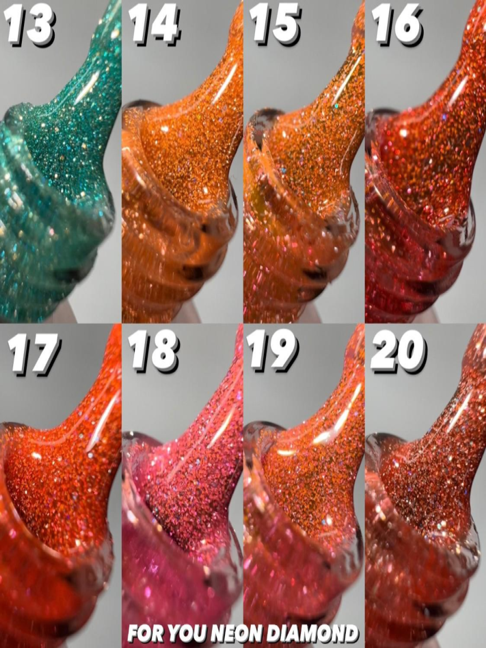 Гель-лак FOR YOU Neon Diamond № 18