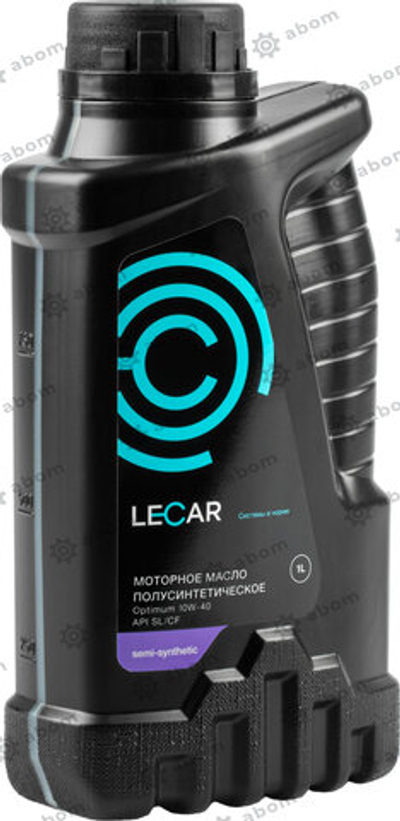Масло моторное LECAR Optimum 10W-40 полусинтетическое 1 л LECAR000062010
