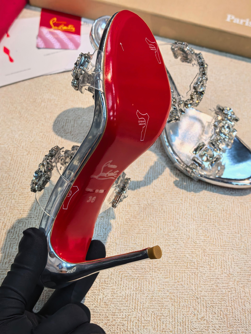 Босоножки Christian Louboutin