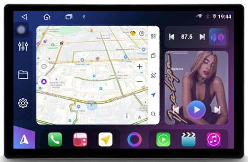 Магнитола для Toyota Land Cruiser 70 2023+ - FarCar BX877 монитор 13" 2K QLED на Android 13, TS10, 6+128, CarPlay, 4G SIM-слот