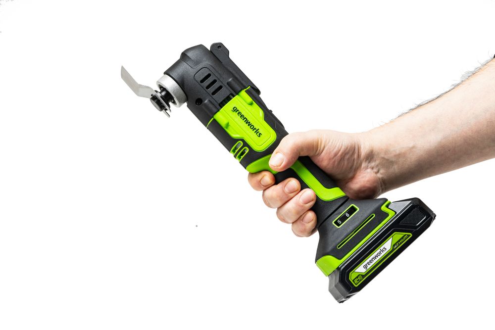 Аккумуляторный реноватор Greenworks G24MT, 3400307,24v, без АКБ и ЗУ