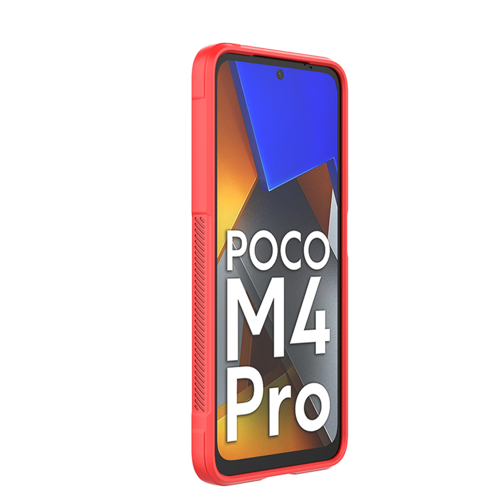 Противоударный чехол Flexible Case для Poco M4 Pro 4G