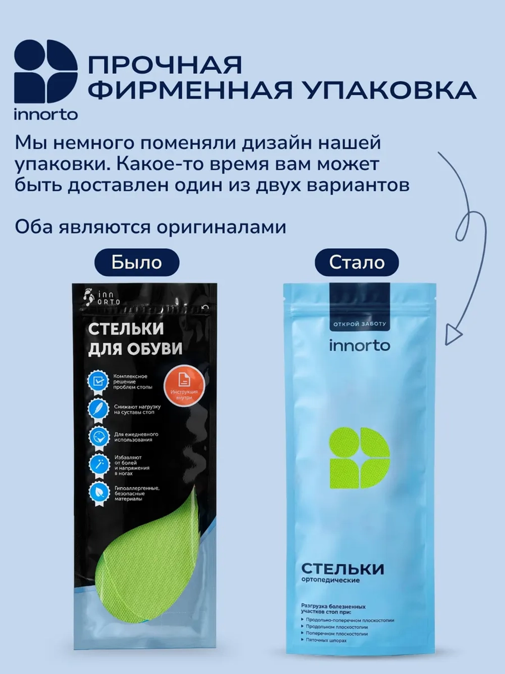Стельки ортопедические от плоскостопия вальгусные