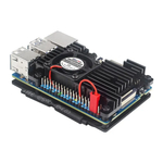Металлический корпус для Orange Pi 3B с вентилятором