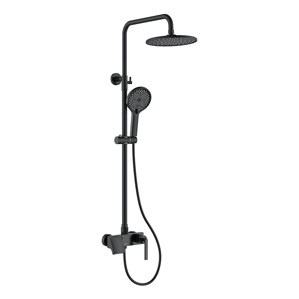 Душевая стойка Black&White GL-9103-MB