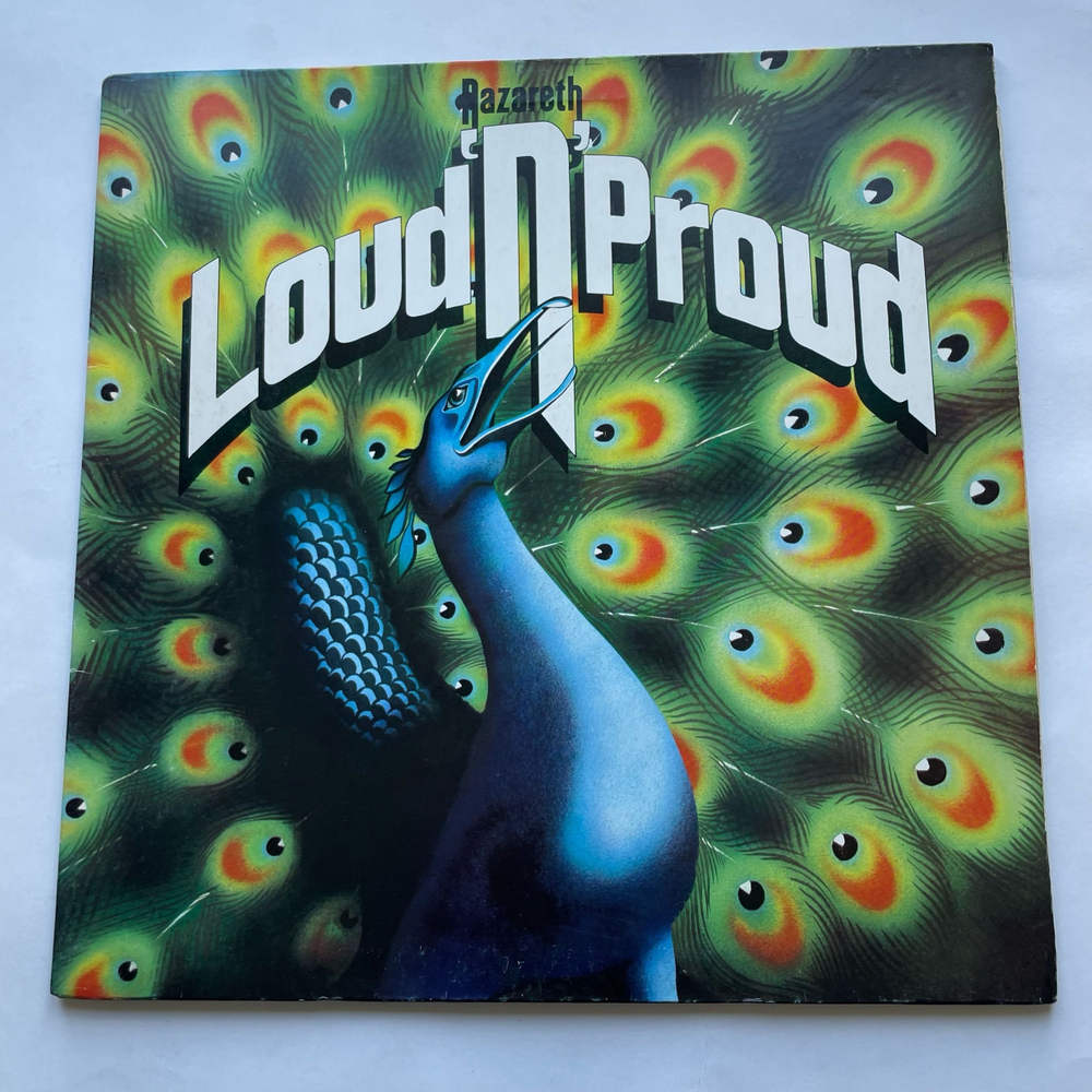 Винтажная виниловая пластинка LP Nazareth Loud N Proud (Англия 1973)