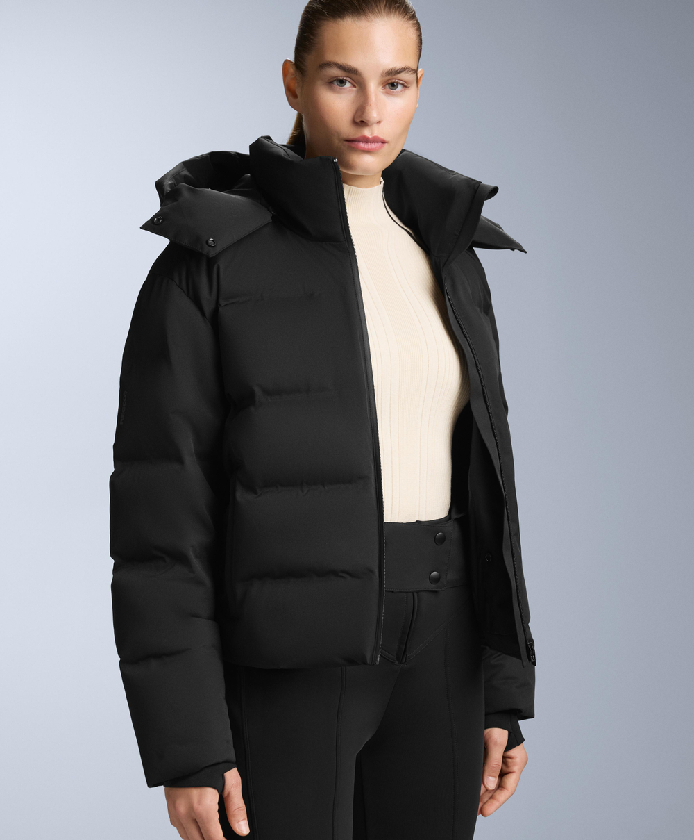 OYSHO Водонепроницаемая пуховая куртка Minardi Piume SKI, черный