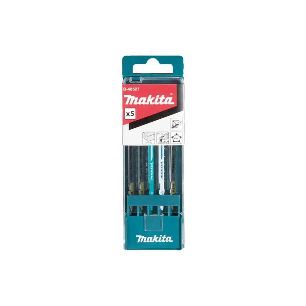 Набор пилок для лобзика 5шт Makita B-48527
