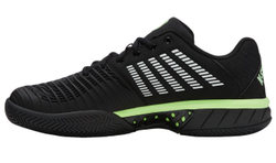 Мужские теннисные кроссовки K-Swiss Express Light 3 - black/soft neon green